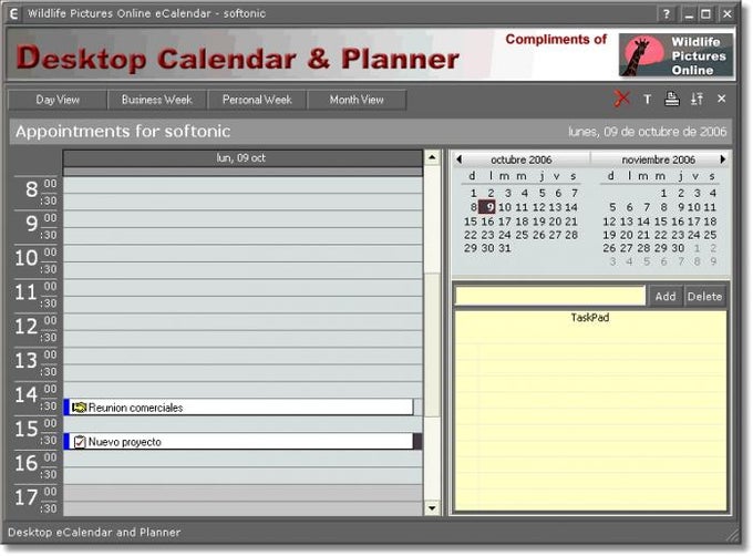 Desktop Calendar & Planner Desktop Calendar & Planner