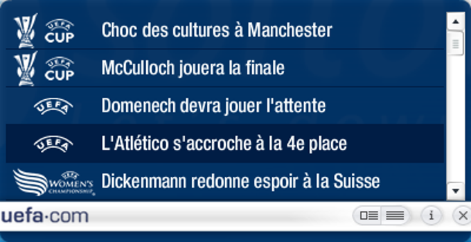 Système d'alertes UEFA Système d'alertes UEFA
