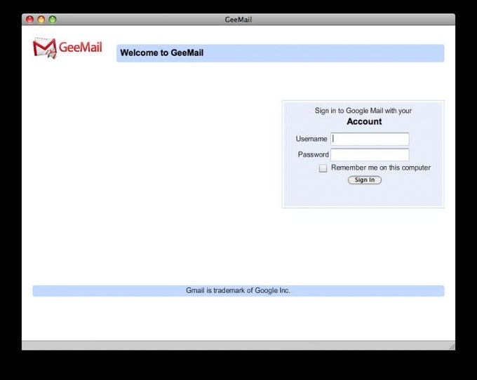 GeeMail GeeMail