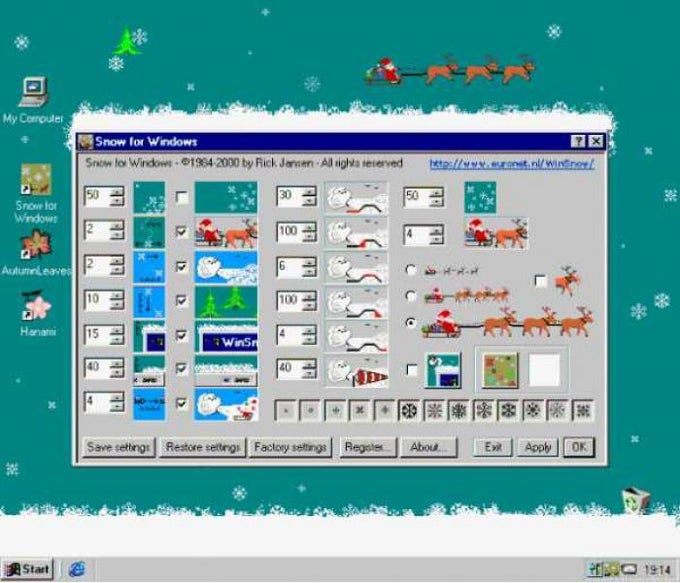 Snow for Windows Snow for Windows