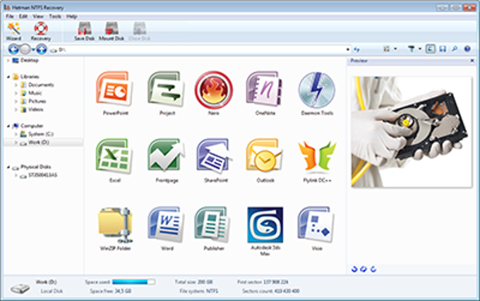 Hetman NTFS Recovery Hetman NTFS Recovery