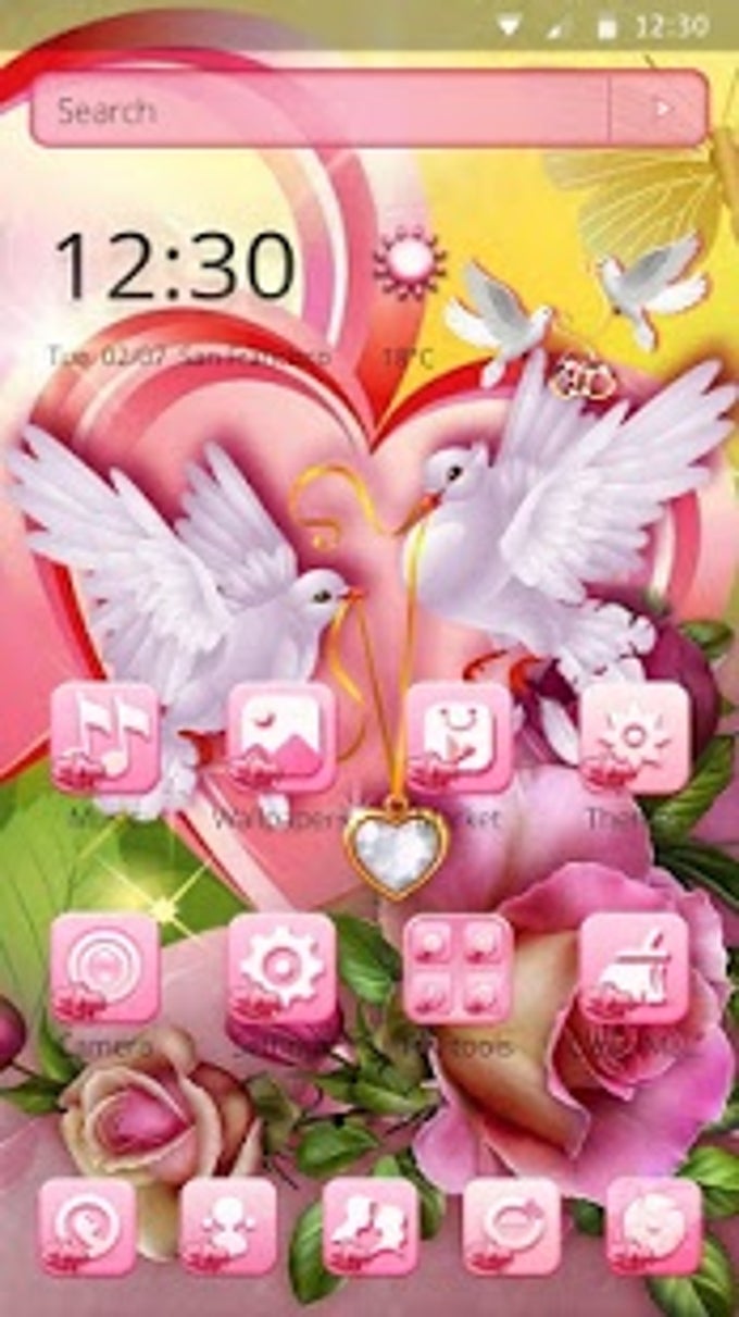 Lovely Rose Pigeon Theme Lovely Rose Pigeon Theme
