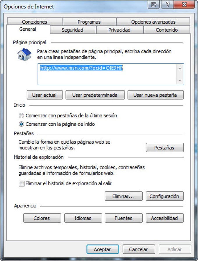 Internet Explorer 10 para Windows 7