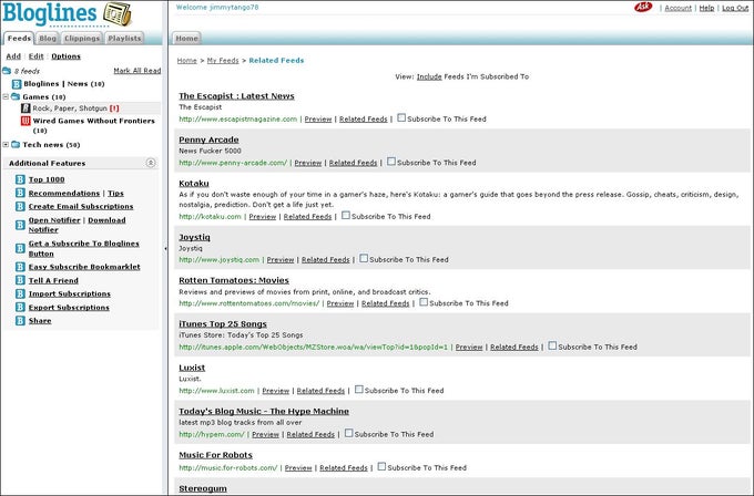 Bloglines Bloglines