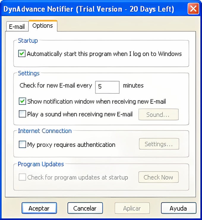 Gmail Notifier - Download