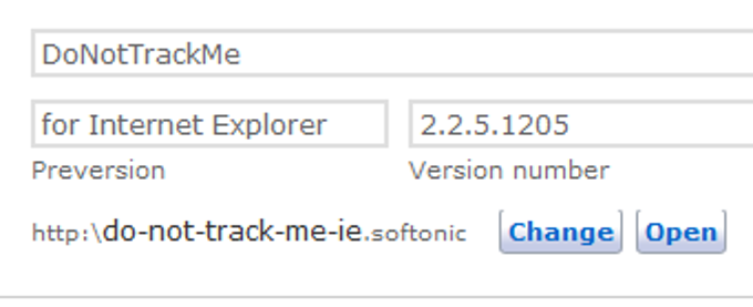 DoNotTrackMe DoNotTrackMe