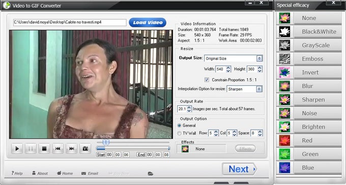 Video to GIF Converter