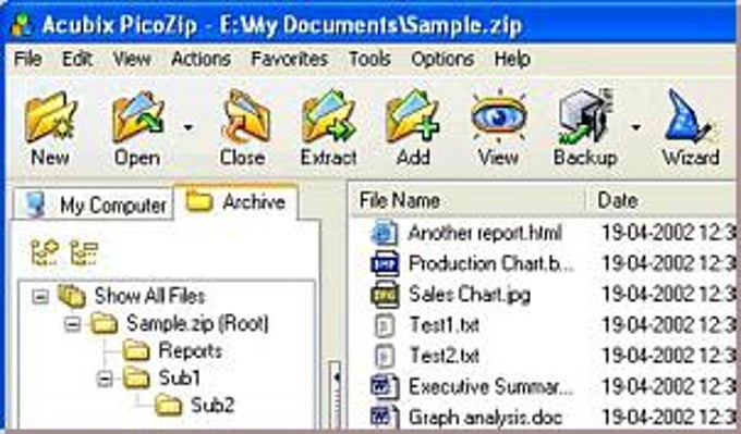 Acubix PicoBackup for Outlook Express Acubix PicoBackup for Outlook Express