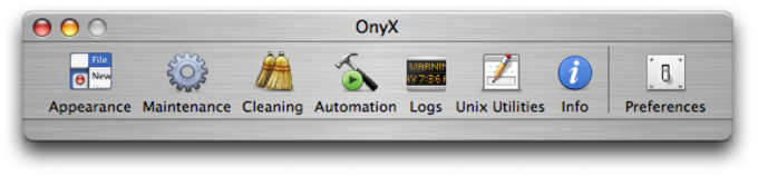 onyx for mac os x 10.5