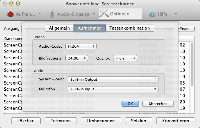Apowersoft Mac-Screenrekorder Apowersoft Mac-Screenrekorder