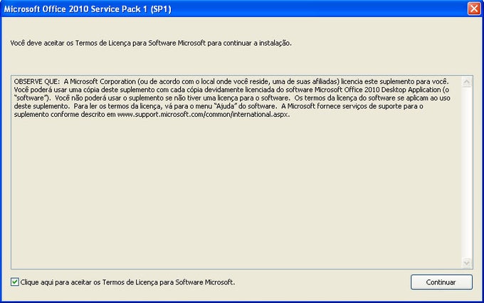 Microsoft Office 2010 Service Pack 1 Microsoft Office 2010 Service Pack 1
