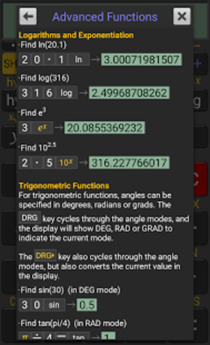 RealCalc Scientific Calculator