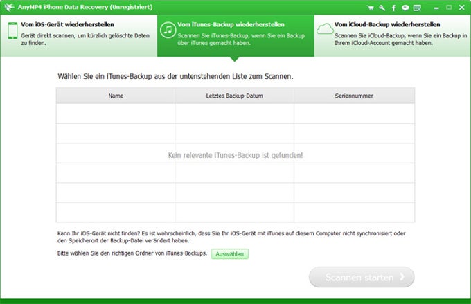 Free iPhone Data Recovery