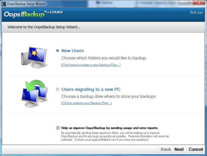 Oops!Backup Oops!Backup