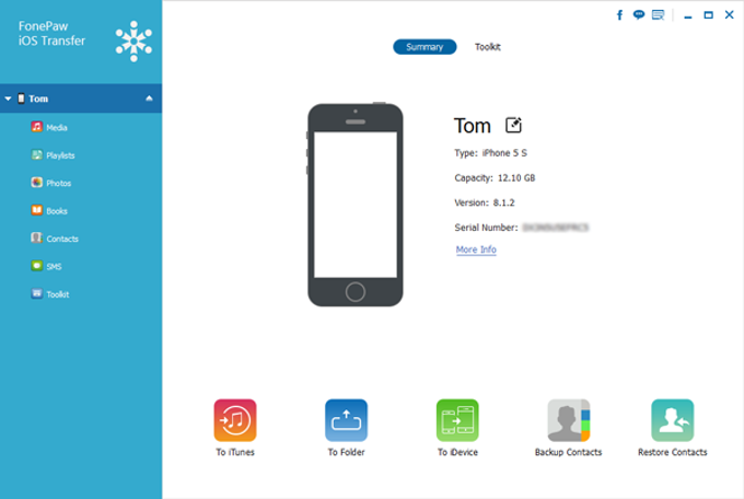 FonePaw iOS Transfer FonePaw iOS Transfer