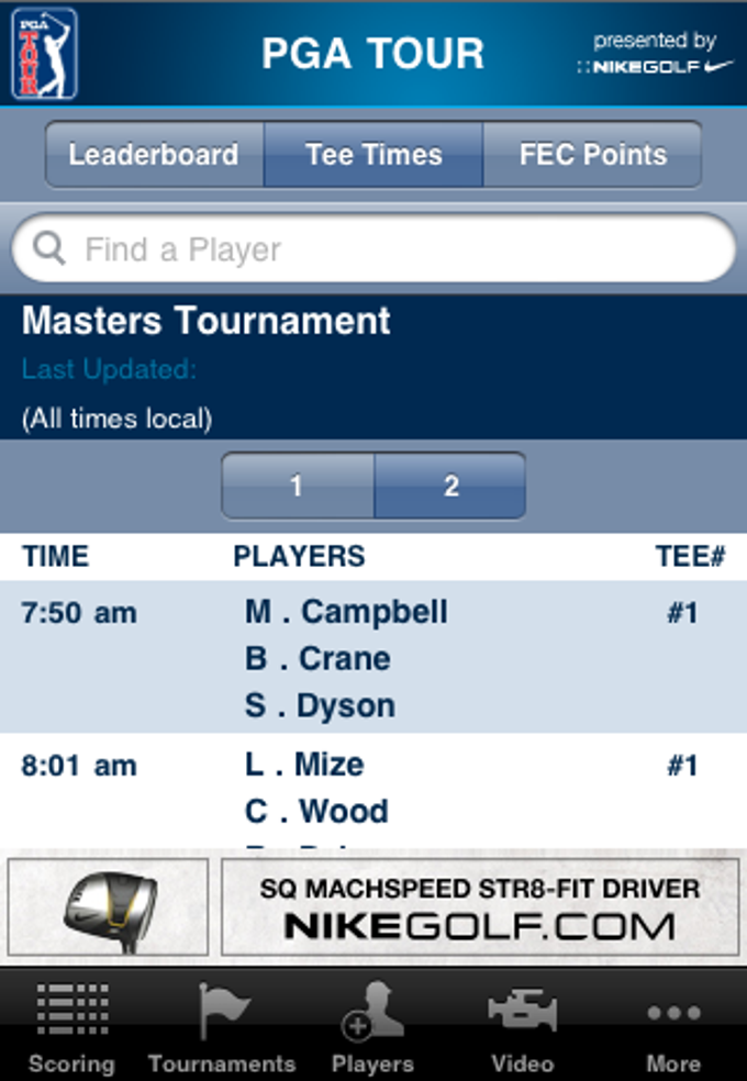 PGA Tour PGA Tour