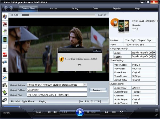 Extra DVD Ripper Express - Descargar