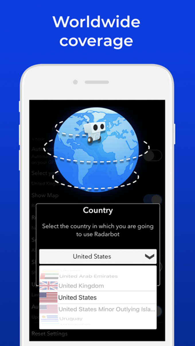Radarbot: Speedcam Detector
