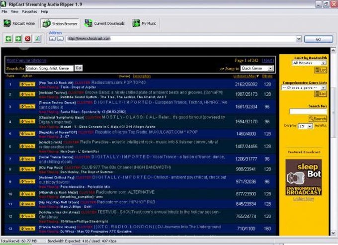 RipCast Streaming Audio Ripper RipCast Streaming Audio Ripper