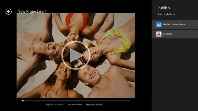 Movie Edit Touch 2 for Windows 10