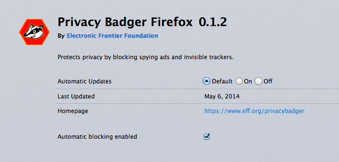 Privacy Badger Privacy Badger