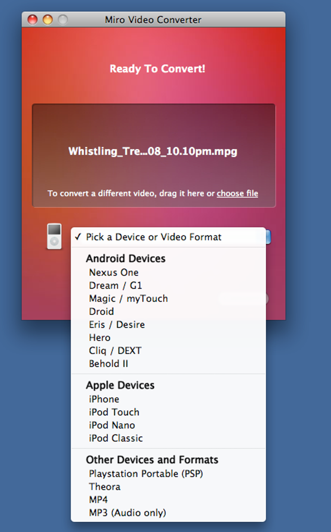 Miro Video Converter Miro Video Converter