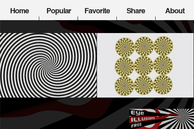 Eye Illusions Eye Illusions