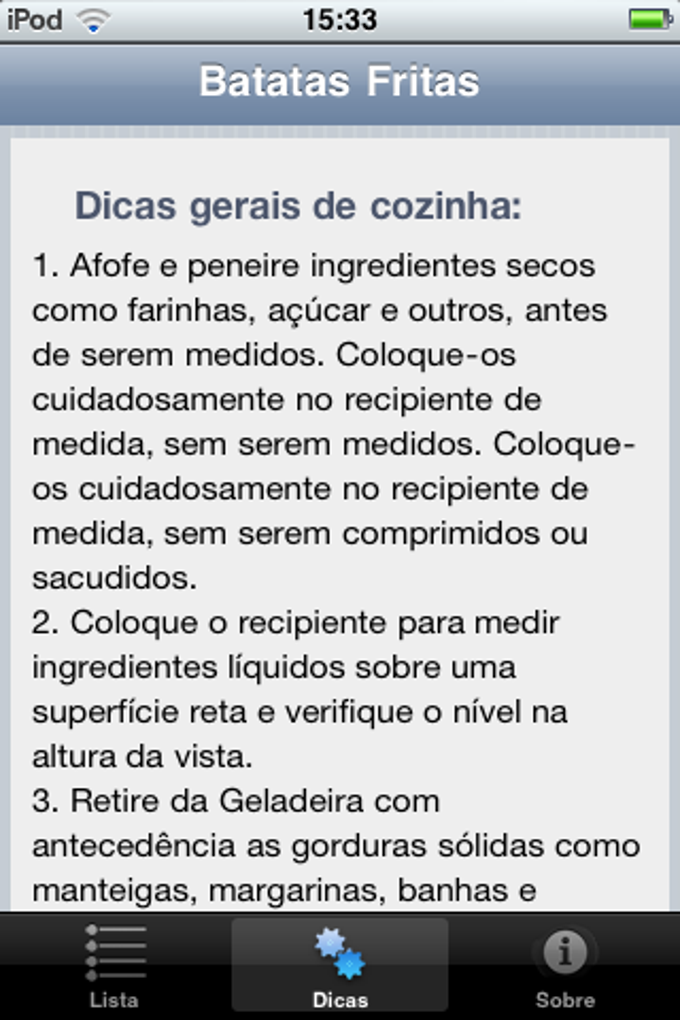 Cozinha de Emergência