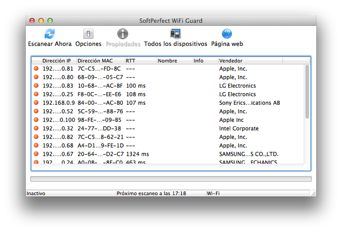 SoftPerfect WiFi Guard