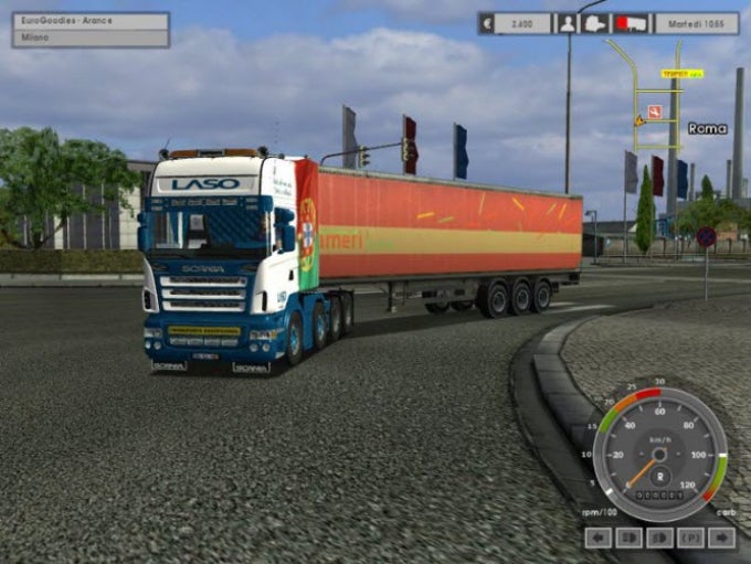 Euro Truck Simulator SCANIA R580 8X4 Euro Truck Simulator SCANIA R580 8X4