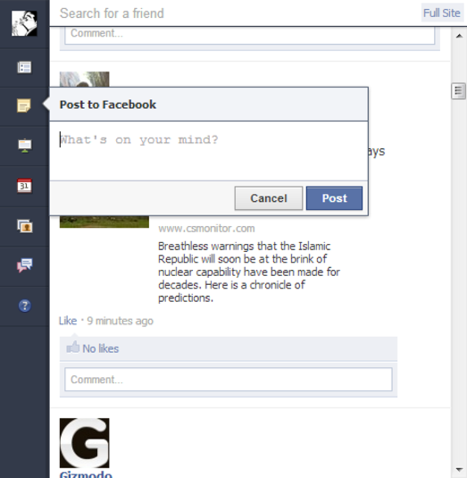 Facebook for Chrome Facebook for Chrome