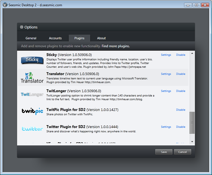 Seesmic Desktop Seesmic Desktop