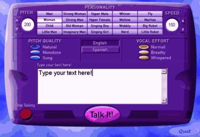Talk It! Talk It!