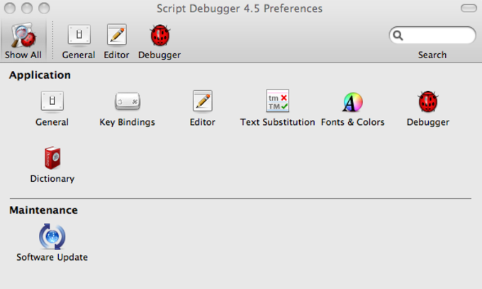 for windows download Script Debugger