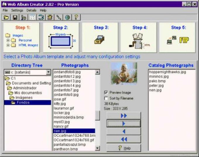 Web Album Creator Web Album Creator