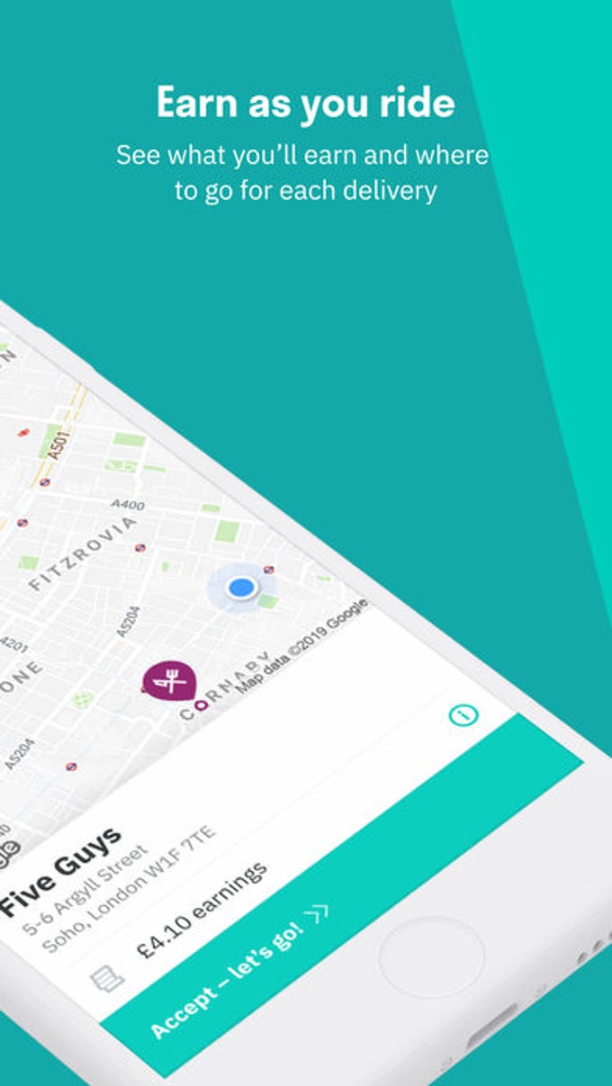 Deliveroo Rider for iPhone - Download