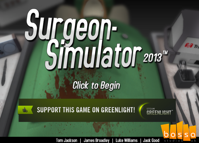 Surgeon Simulator 2013 Surgeon Simulator 2013