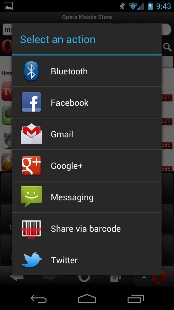 Opera Mini Next Opera Mini Next
