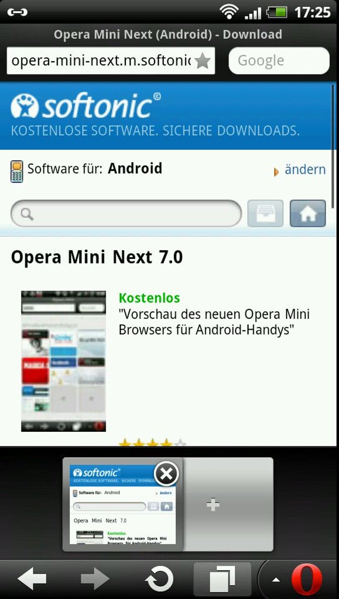 Opera Mini Next Opera Mini Next