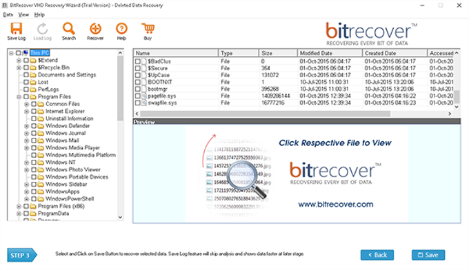 VHD Recovery Wizard VHD Recovery Wizard