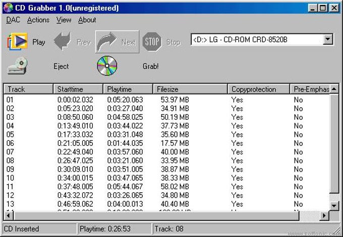 CD Grabber CD Grabber