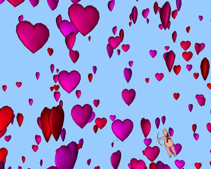 Cupid's 3D Valentine's Day Screensaver Cupid's 3D Valentine's Day Screensaver