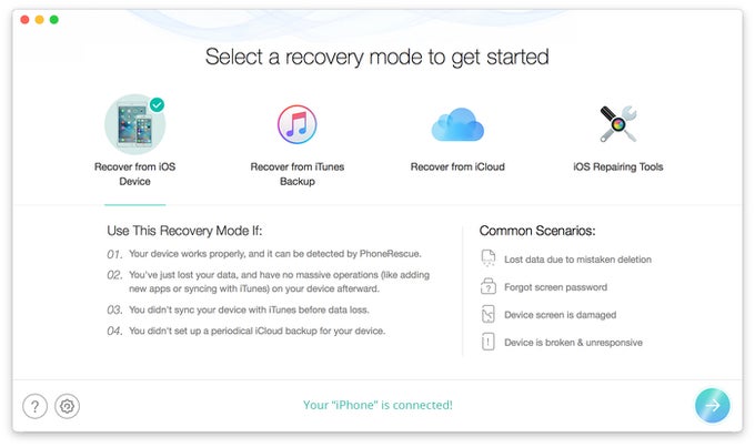 PhoneRescue for Mac PhoneRescue for Mac