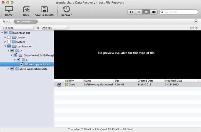Wondershare Data Recovery Wondershare Data Recovery