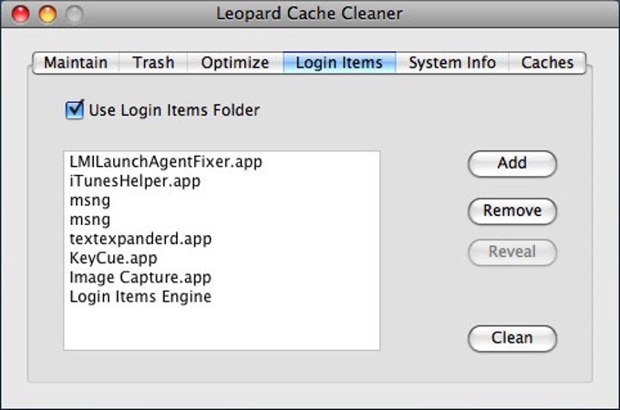 Lion Cache Cleaner