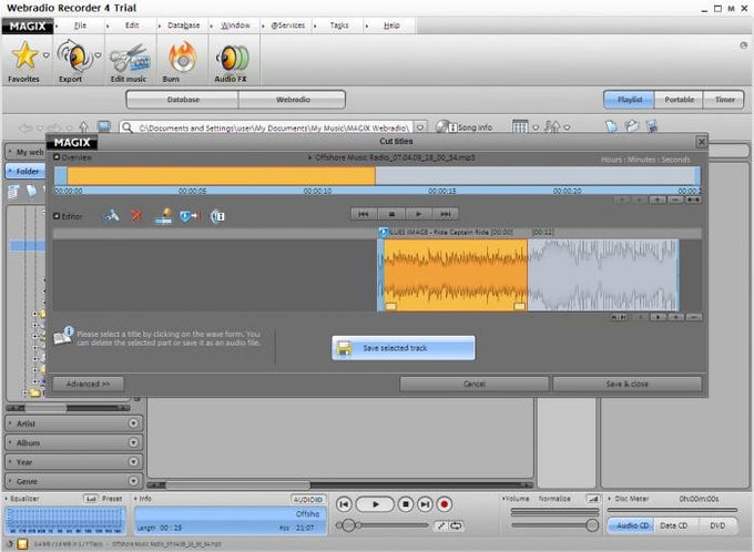 MAGIX Webradio Recorder MAGIX Webradio Recorder