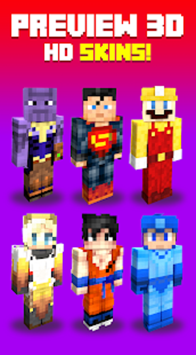 Superhero Skins