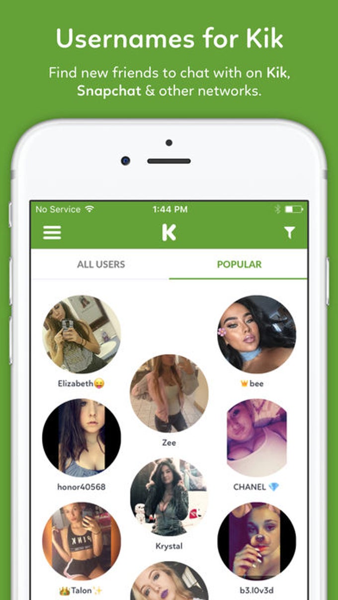 KK Usernames Search for Kik KK Usernames Search for Kik