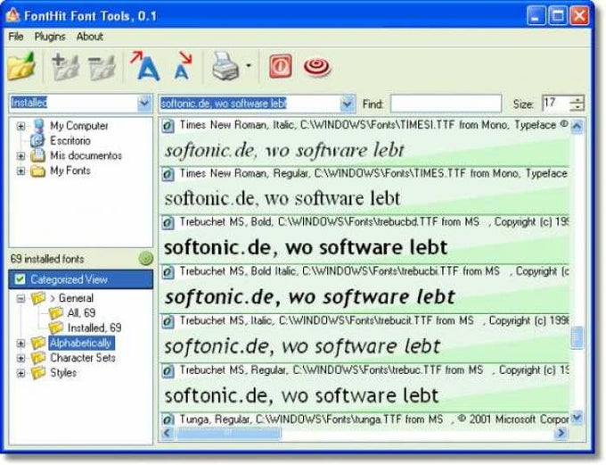 FontHit Font Tools
