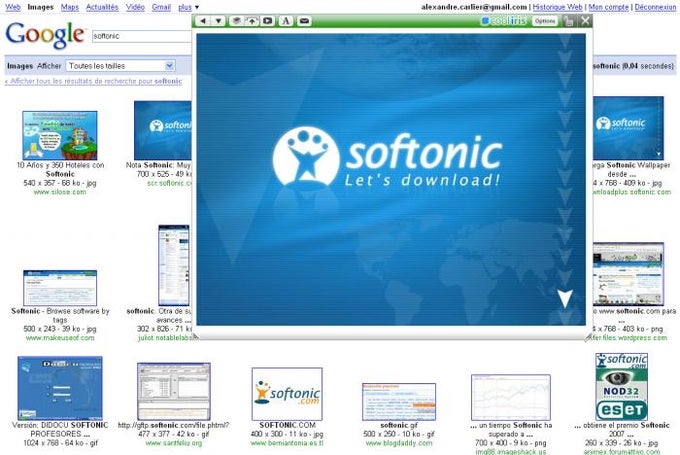 Cooliris Previews pour Safari Cooliris Previews pour Safari